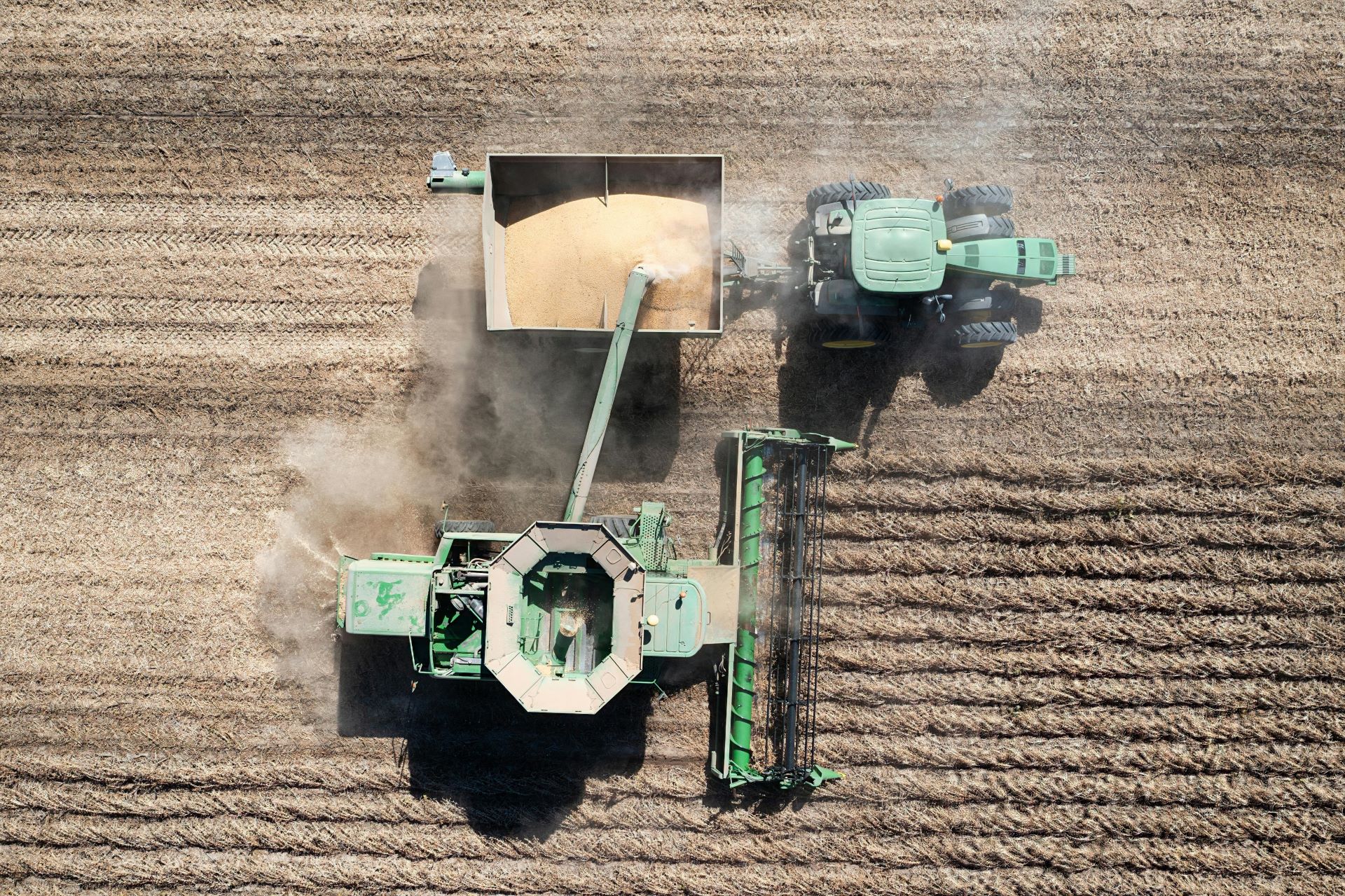 Combine harvesting Credit: Pexels Combine harvesting